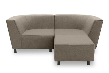 Gartenlounge Set 2 Brandie 206x77x176 mit Outdoorbezug in...