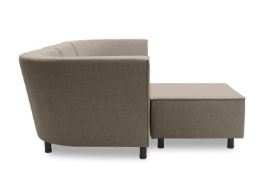 Gartenlounge Set 3 Brandie 279x77x176 mit Outdoorbezug in braun