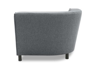 Gartenlounge Ecke Brandie 103x77x103 mit Outdoorbezug in dunkelgrau