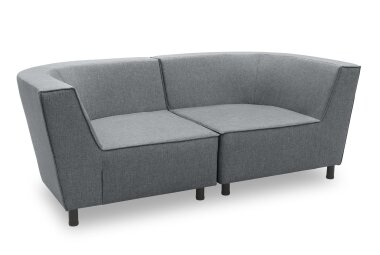 Gartenlounge Sofa 2-Sitzer Brandie 206x77x103...