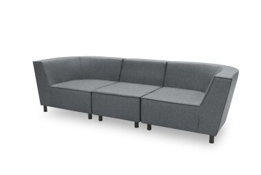 Gartenlounge Sofa 3-Sitzer Brandie 279x77x103...