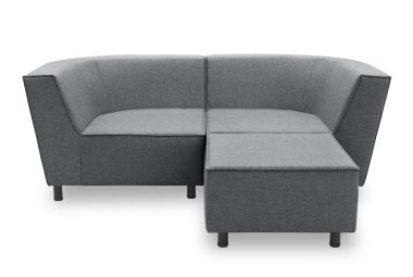 Gartenlounge Set 2 Brandie 206x77x176 mit Outdoorbezug in...