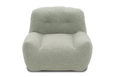 Gartenlounge Sessel Branizlawa 103x71x102 mit Outdoorbezug in grün