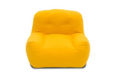 Gartenlounge Sessel Branizlawa 103x71x102 mit Outdoorbezug in gelb