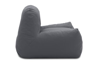 Gartenlounge Sessel Branizlawa 103x71x102 mit Outdoorbezug dunkelgrau