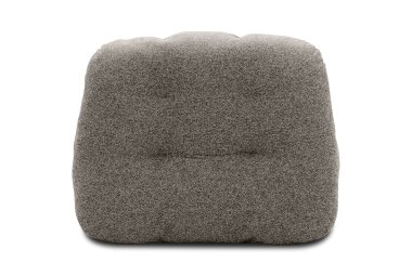 Gartenlounge Sessel Branizlawa 103x71x102 mit Outdoorbezug zementgrau