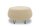 Gartenlounge Hocker Bratomila 76x79x88 mit Outdoorbezug in beige