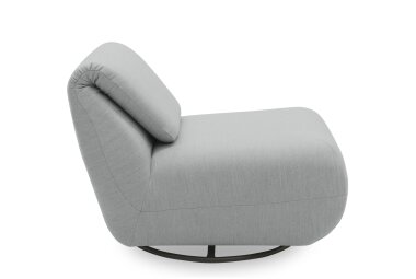 Gartenlounge Relaxsessel 2 Branwen 68x67x88 mit Outdoorbezug in silber