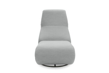 Gartenlounge Relaxsessel 2 Branwen 68x67x88 mit Outdoorbezug in silber