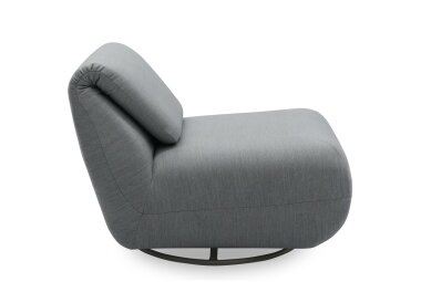 Gartenlounge Relaxsessel 2 Branwen 68x67x88 Outdoorbezug in dunkelgrau