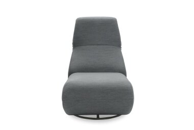 Gartenlounge Relaxsessel 2 Branwen 68x67x88 Outdoorbezug in dunkelgrau