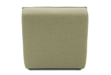 Gartenlounge Sessel Brunhilda 76x76x102 mit Outdoorbezug in grün