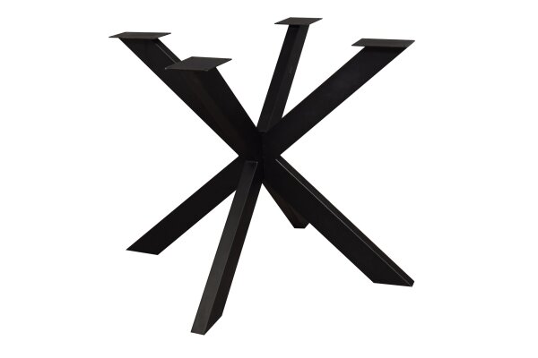 Tischgestell Stern Elgin 77x74x77 Metall Schwarz