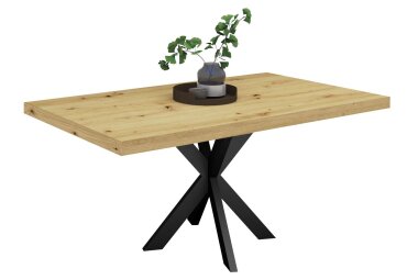 Esstisch Elgin 1 175x80x100 Metall+Holzwerkstoff...