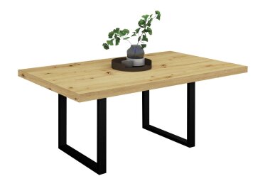 Esstisch Elgin 3 175x80x100 Metall+Holzwerkstoff...