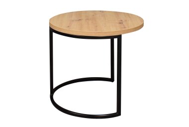 Couchtisch Rund Elesa 2 60x51x60 Holzwerkstoff...