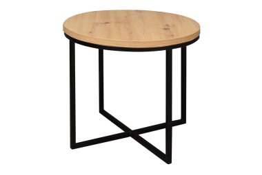 Couchtisch Rund Elesa 3 60x51x60 Holzwerkstoff...