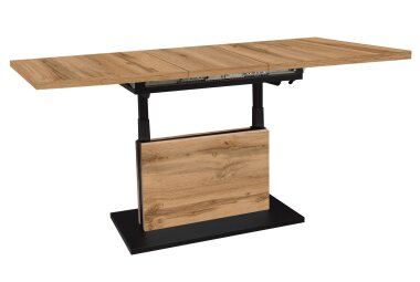 Couchtisch Höhenverstellbar Else 3 120x56x70 Holzwerkstoff Wotan Eiche