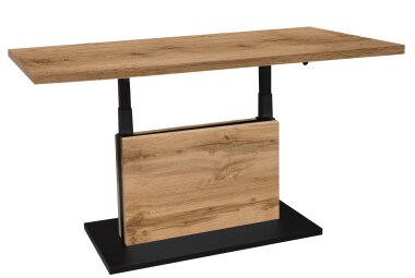 Couchtisch Höhenverstellbar Else 4 120x49x70 Holzwerkstoff Wotan Eiche