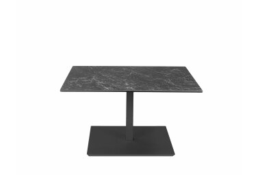 Couchtisch höhenverstellbar Chapa 90x47x60 Glas Anthrazit/Keramik Nero