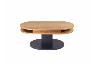 Couchtisch h&ouml;henverstellbar Charis 110x46x60 Furnier...