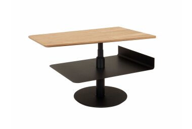 Couchtisch h&ouml;henverstellbar Charil 100x46x60 Furnier...