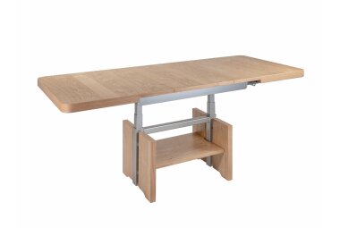 Couchtisch höhenverstellbar und ausziehbar Clover...