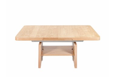 Couchtisch höhenverstellbar und ausziehbar Cantara 140x56x80 Eiche