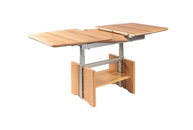 Couchtisch h&ouml;henverstellbar und ausziehbar Cindy...