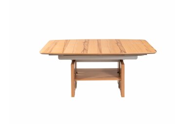 Couchtisch höhenverstellbar und ausziehbar Cindy 120x54x70 Kernbuche