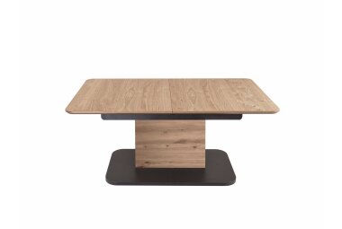 Couchtisch höhenverstellbar und ausziehbar Circe 120x54x70 Wildeiche