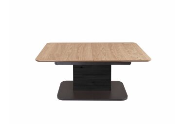 Couchtisch höhenverstellbar und ausziehbar Cita 120x54x70 Wildeiche