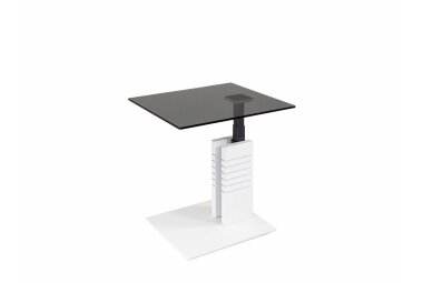Beistelltisch h&ouml;henverstellbar Cloe 55x47x47...