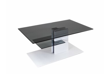 Couchtisch h&ouml;henverstellbar Cloe 100x47x60...