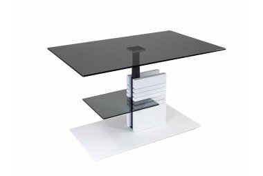 Couchtisch h&ouml;henverstellbar Cloe 100x47x60...