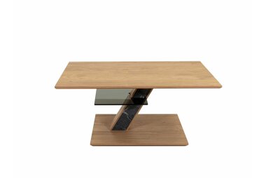 Couchtisch höhenverstellbar Cody 100x47x60 Massivholzfurnier Wildeiche