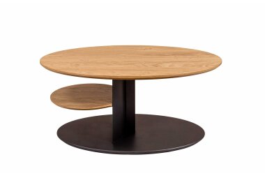 Couchtisch h&ouml;henverstellbar Corly 95x47x65 Furnier...