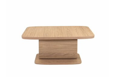 Couchtisch höhenverstellbar ausziehbar Cora 110x53x63 Eiche Castello
