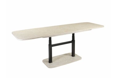 Couchtisch höhenverstellbar ausziehbar Cora 110x53x63 Muschel-Sand